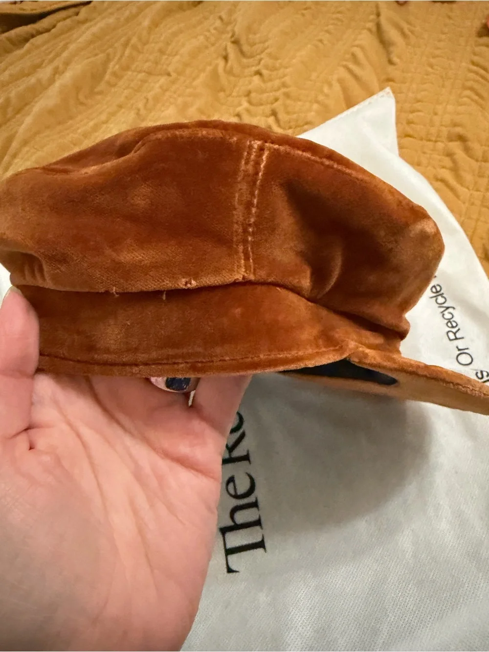 Janessa Leone Distressed Baker Boy Newsboy “Mattie” Hat ASO Taylor Swift